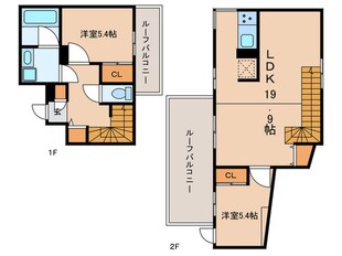 グランデュオ大井町３の物件間取画像